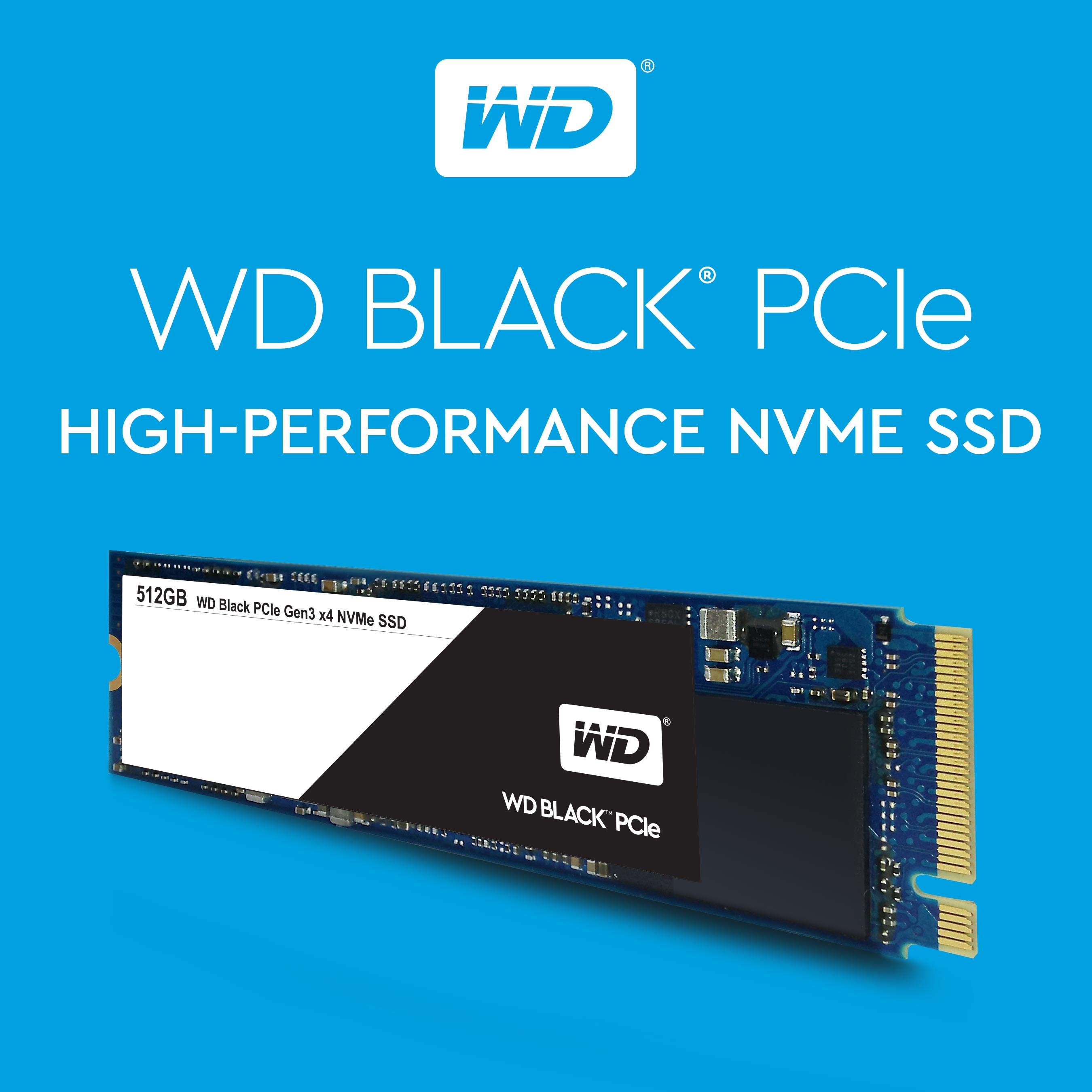 Western Digital, WD Black PCIe Katı Hal Sürücülerini Tanıttı